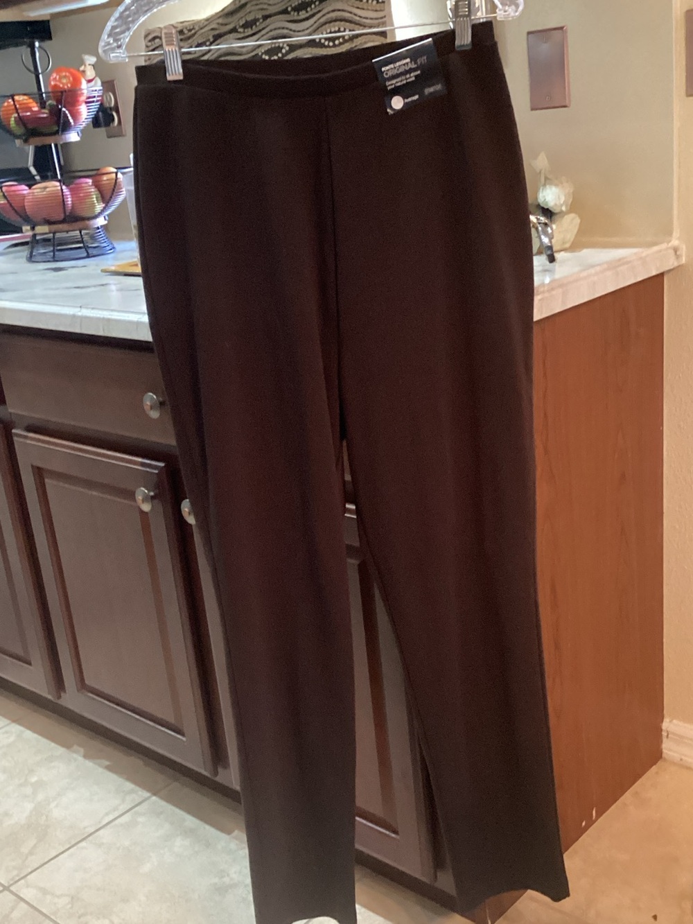 Classic Brown Legging Pants 28” Inseam Stretchy